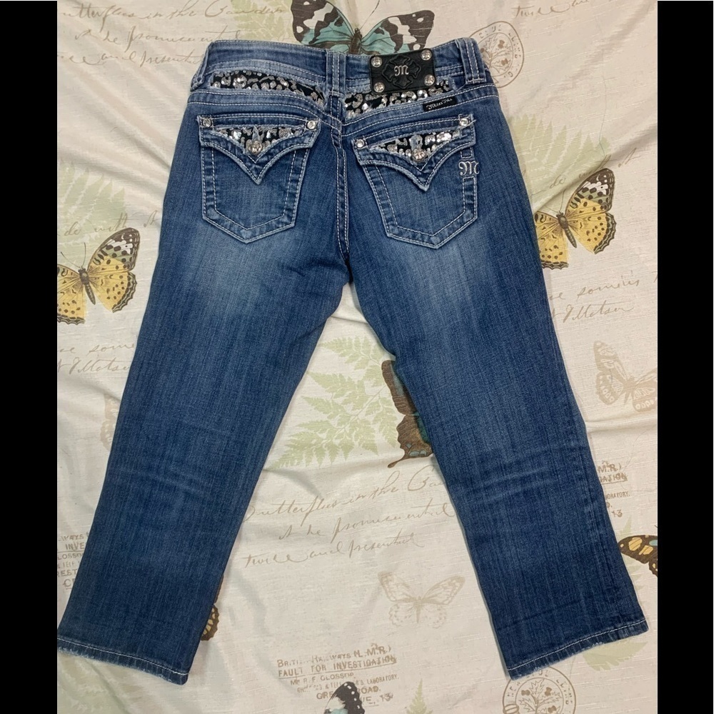 Miss me easy denim Capri - Picture 5 of 11